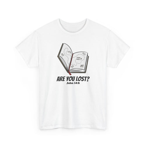 "Are You Lost?" Bible Map T-Shirt
