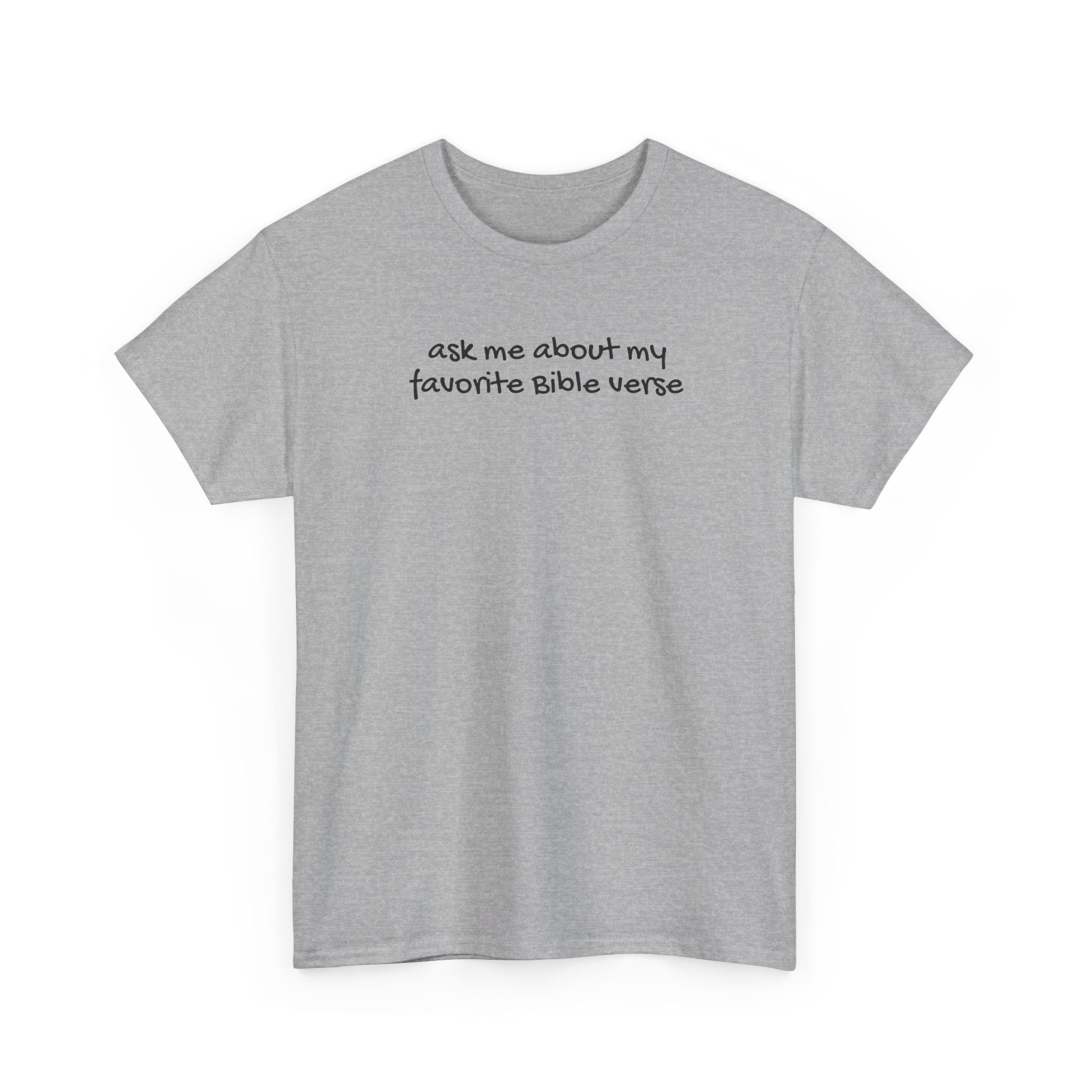 Personalized Bible Verse T-Shirt