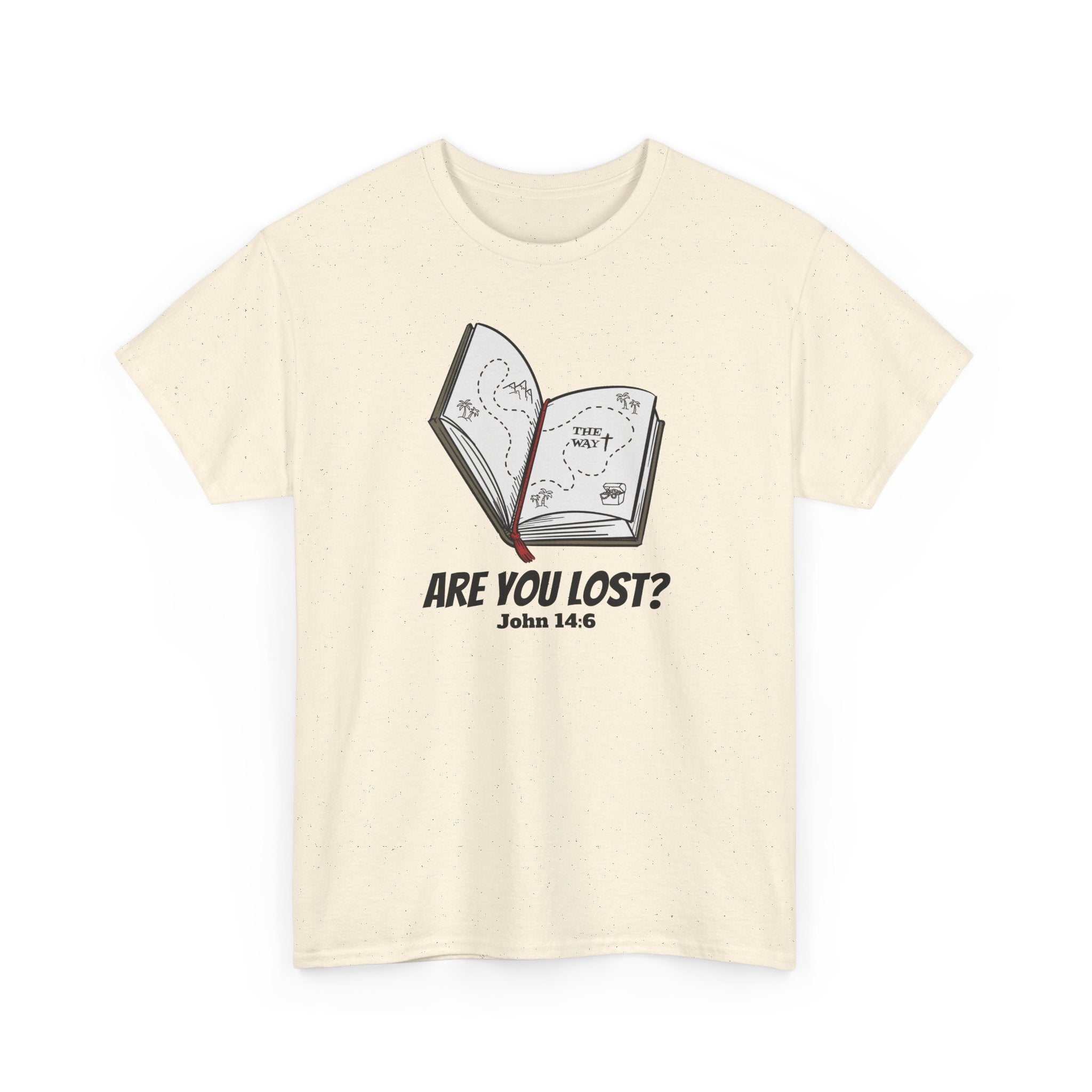 "Are You Lost?" Bible Map T-Shirt