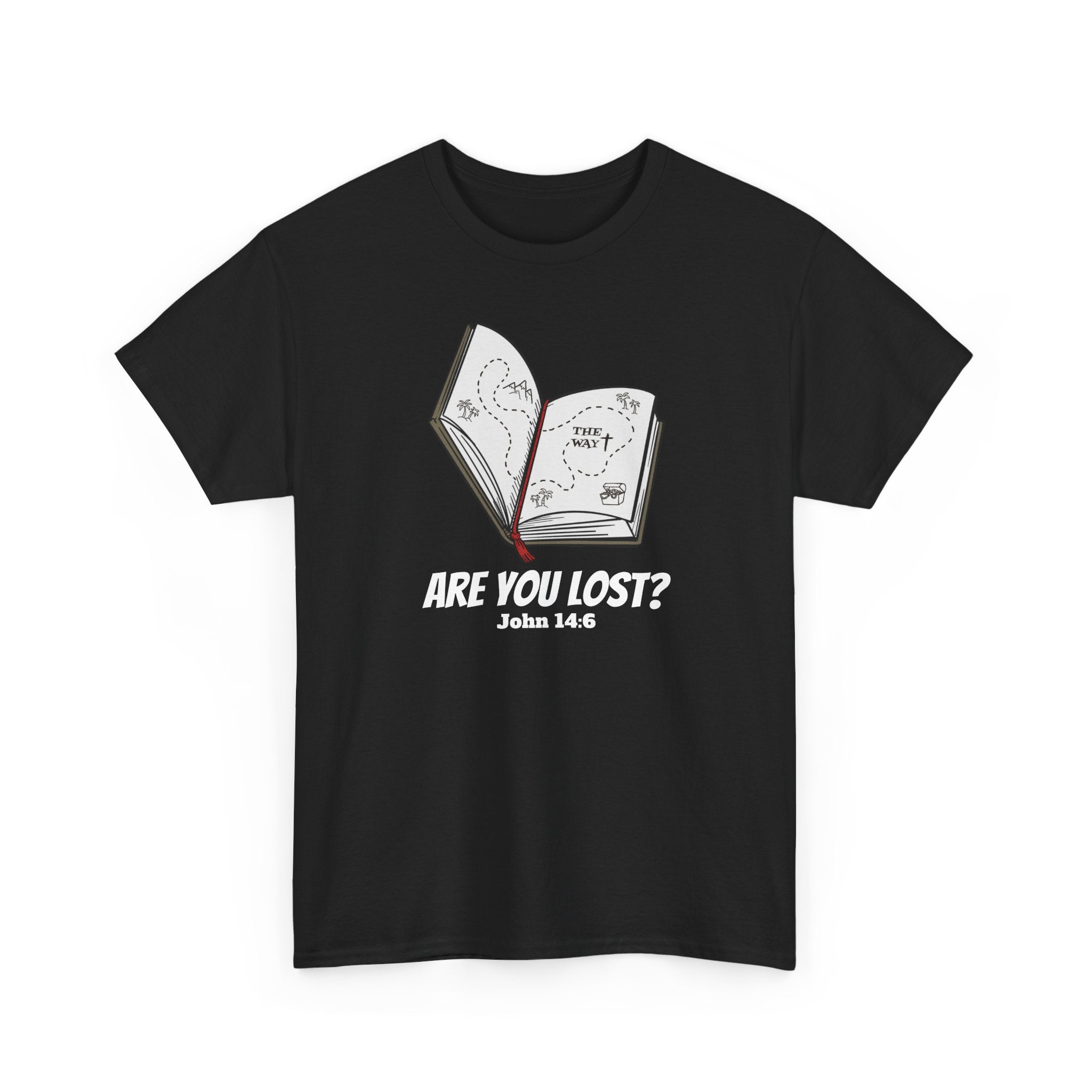 "Are You Lost?" Bible Map T-Shirt