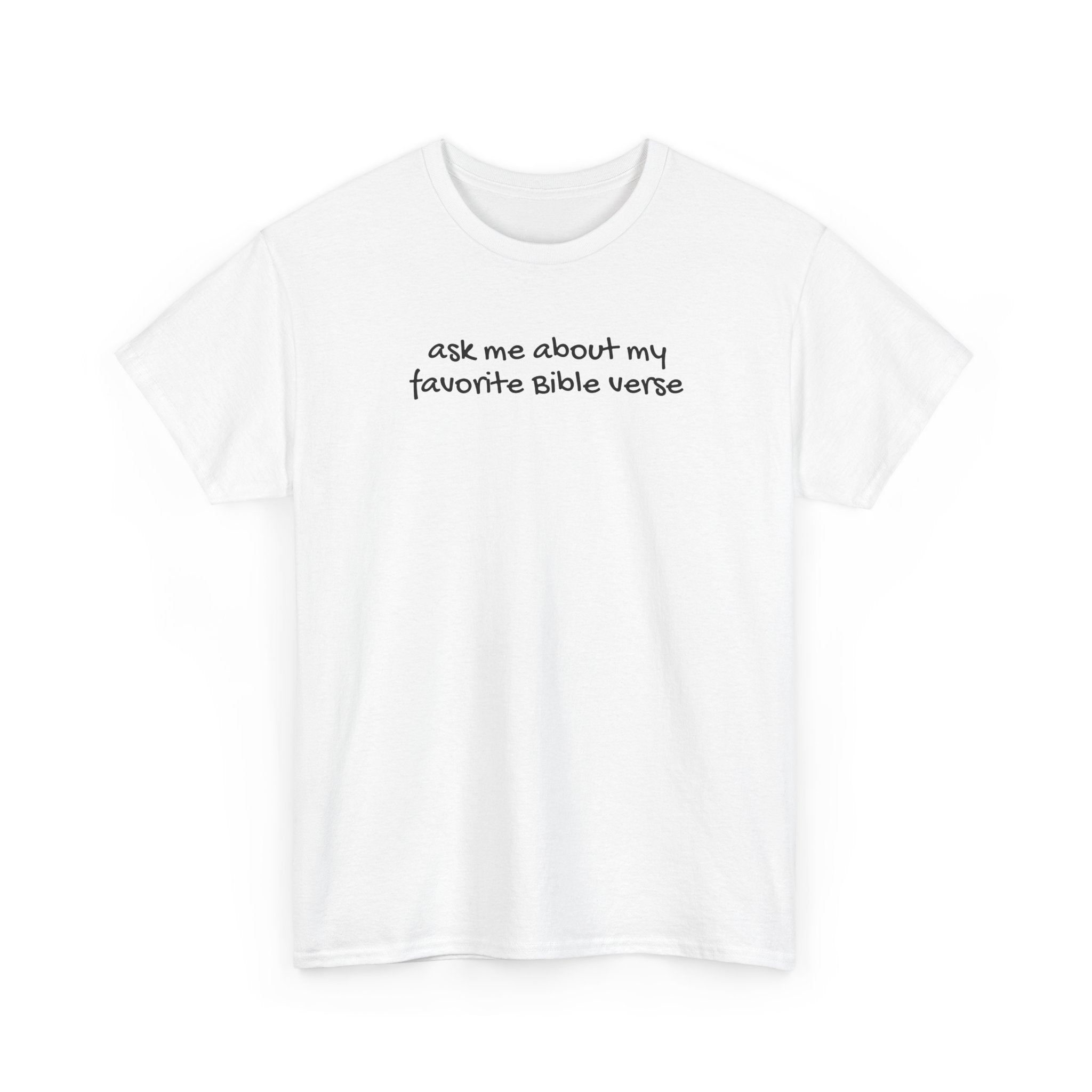 Personalized Bible Verse T-Shirt